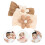 4St Nylon Baby Haarband Met En Rekbaar 11
