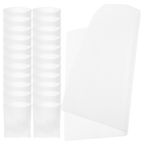 100Pièces Sacs Mousse Blancs En De Coton Pour Sécurisé