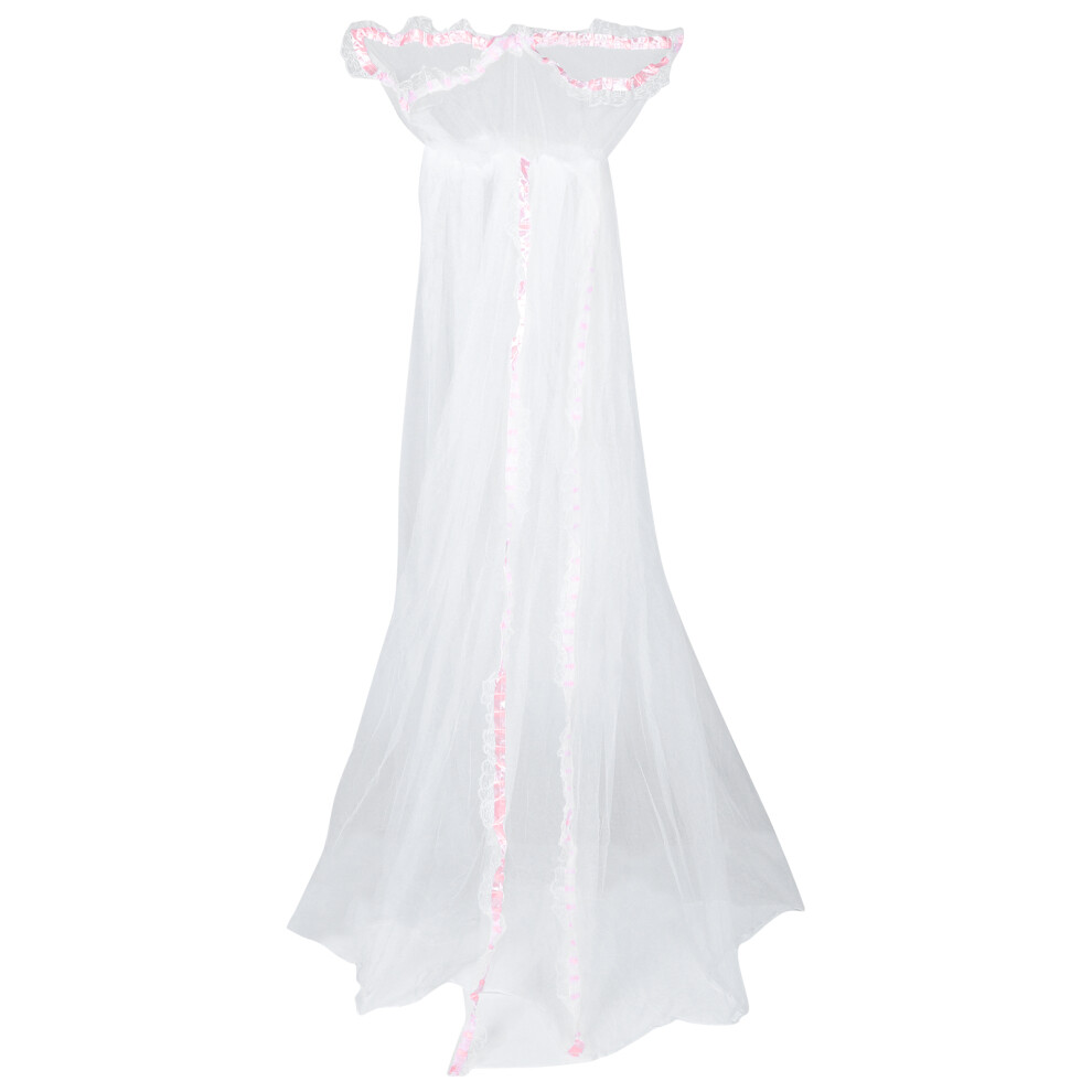 Infant Bed Canopy Netting Baby Bed Cover - Curtain Pink Iplusmile
