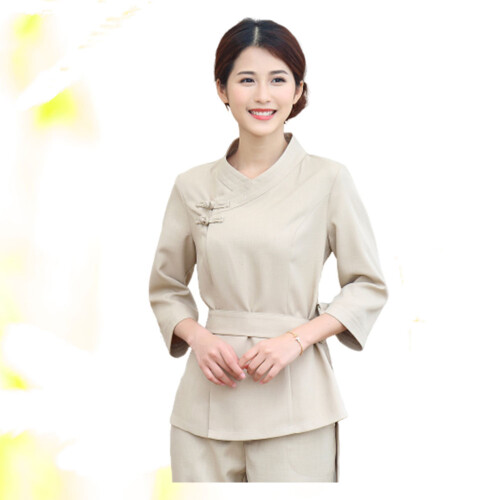 1Ensemble Salopette Spa Beauté Beige Durable 1