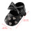 1Paire Chaussures Bébé Cœur Brodé Nœud - 3