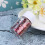 1Ensemble Décorations DIY Paillettes Plastique Rose Pour 4