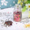 1Ensemble Décorations DIY Paillettes Plastique Rose Pour 8