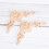 2Pièces Ornement Angle Sculpté Beige Pour Armoires 4