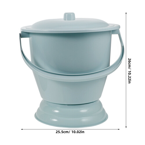 2St Antislip Plastic Po, Kamerpot Met , Voor Thuis 1
