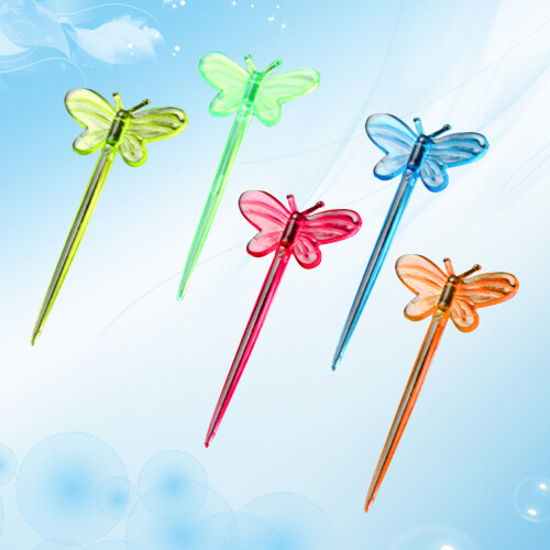 200Pièces À Fruit Animaux Cartoon Longues Multicolores 1