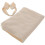 1Ensemble Couverture Emmaillotage Bébé En Polyester Blanc Avec Bandeau 10