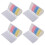 80Pièces Craies Pour Couture Triangle Multicolores Usage Professionnel 1