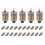 25Pièces Ampoules Mini Verre Pour Expériences 10