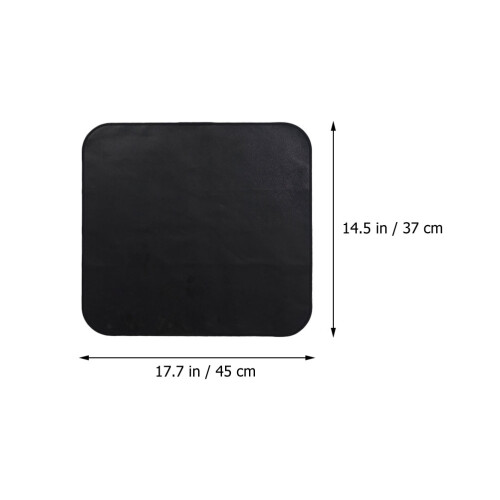 1Pièces Ignifuge Silicone Noir Pour Barbecue - 1