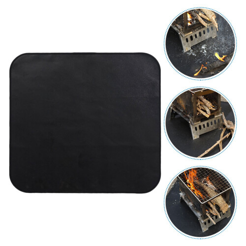 1Pièces Ignifuge Silicone Noir Pour Barbecue - 2