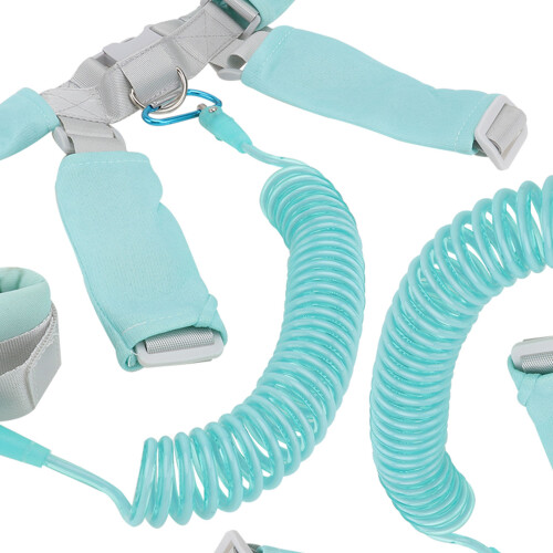 2Pcs Adjustable Safety Harness Child Leash Wrist Link Rope 2