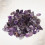 4Pièces Cristal Violet Arêtes Pour Bassin 5