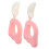1Ensemble Ensemble Cuillères Bébé Silicone Rose ABS Résistantes 5