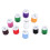 20Ud Cordón Nylon Para Joyería Multicolor Y De 11