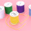 20Ud Cordón Nylon Para Joyería Multicolor Y De 7