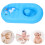 Inflatable Infant Bathtub Sky-Blue Plastic Multipurpose Baby Pool 3