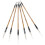 6Pièces Pinceaux Chinois Beige Naturel Pour Dessin 4