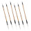 6Pièces Pinceaux Chinois Beige Naturel Pour Dessin 8