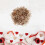 500Pièces Coeurs upés Naturel Beige Pour Table 7
