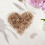 500Pièces Coeurs upés Naturel Beige Pour Table 6