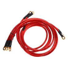 5Pièces Câbles Haut-Parleur Stéréo Rouge Matériau Cuivre Pour Audio