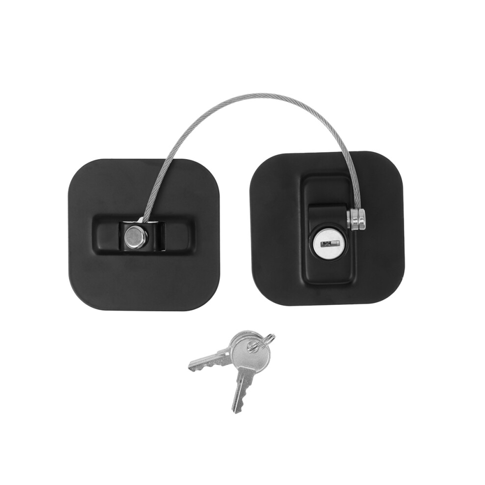 Vaguelly 1Pc Durable Black Child Safety Window Locks Cable