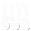20Pcs Portable Nets White Plastic Bottle Covers 5