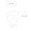 20Pcs Portable Nets White Plastic Bottle Covers 2