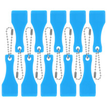 10Pz Portachiavi Biglietti, Design Ergonomico in ABS