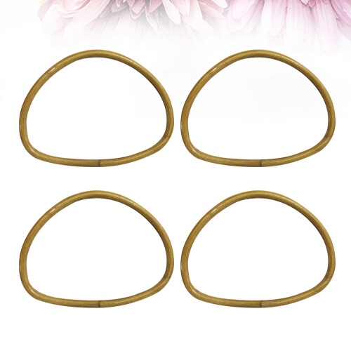 4Pièces Poignées Naturel Pour Sac À Main Décoratif 1