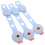 3Pz Sicurezza Blocca Cassetti Abs+pe 10