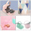 8Pièces Étuis Durable En PP Multifonction Pour Bébé Voyage 7