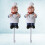 2Pièces Crochet Mural Résine Chef Cartoon Perçage 6