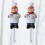2Pièces Crochet Mural Résine Chef Cartoon Perçage 5