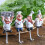 2Pièces Crochet Mural Résine Chef Cartoon Perçage 9