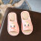 Pantoufles Enfants Rose Cartoon Durable Et Confortable 10