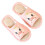 Pantoufles Enfants Rose Cartoon Durable Et Confortable 4