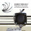 6Pièces Courroie Synchrone Gt2 En Caoutchouc Noir Pour 3D 9