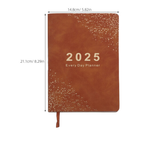 Agenda Planner Marrone Per 2