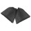 2Pcs Black Polyester Mesh Pump Filter Bags Drawstring Pond Protection 5