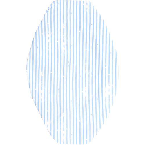 Blue Cotton Sheets Set Skin-Friendly for Bed