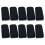 10Pièces Noire Ergonomique Pour Ardoise Et Tableau 1