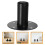 3Pcs Black Aluminum Speaker Stands with Shock Absorption Brackets 10