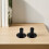 3Pcs Black Aluminum Speaker Stands with Shock Absorption Brackets 4