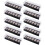 10Pz Scatole Packaging Nero Per Macarons E Dolci 1