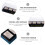 10Pz Scatole Packaging Nero Per Macarons E Dolci 7