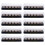 10Pz Scatole Packaging Nero Per Macarons E Dolci 9