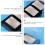 10Pz Scatole Packaging Nero Per Macarons E Dolci 8