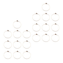 20Pz Clip Orecchio Rame Oro Per Creazione Gioielli Handmade